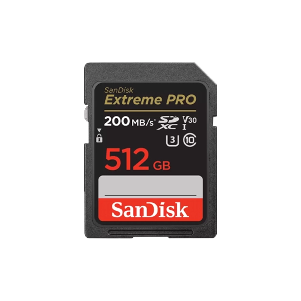 SanDisk Extreme PRO SDHC™ And SDXC™ UHS-I Card - 512GB