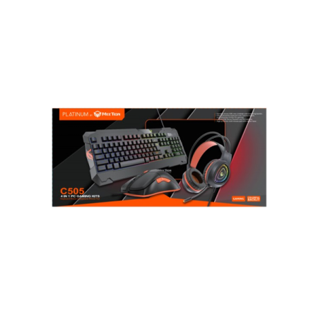 MeeTion (4 in 1) Keyboard | Mouse | Hedphone | Mouse Pad- C505