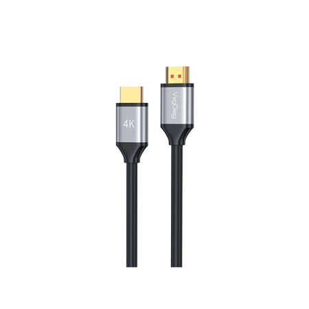 VegGieg HDMI2.0 M/M Grey Metal Cable  4K/60HZ
