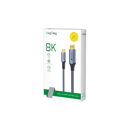 VegGieg USB-C to HDMI M/M 8K Cable 2M