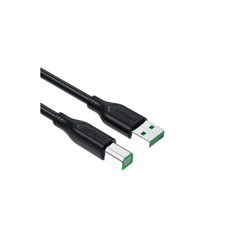 VegGieg USB2.0 AM-BM Printer Black Cable